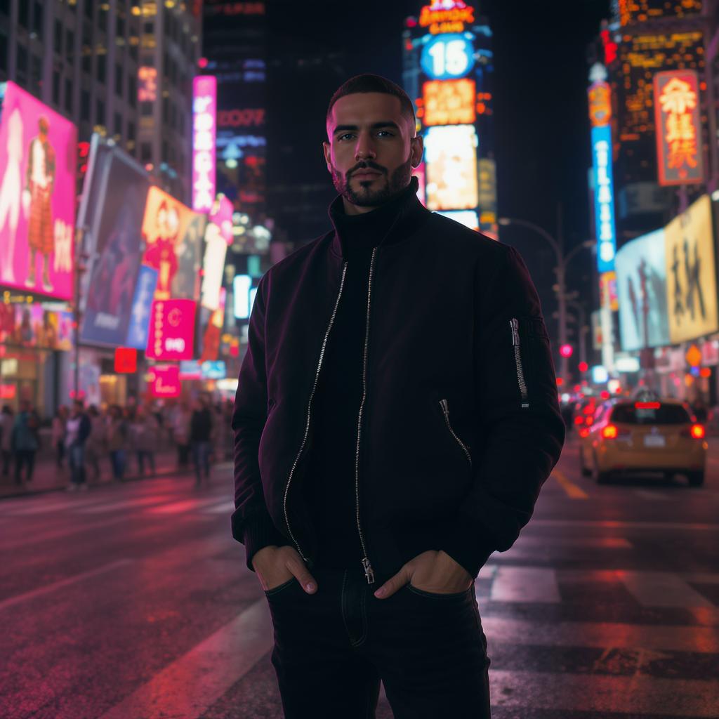 Times Square Night Glam