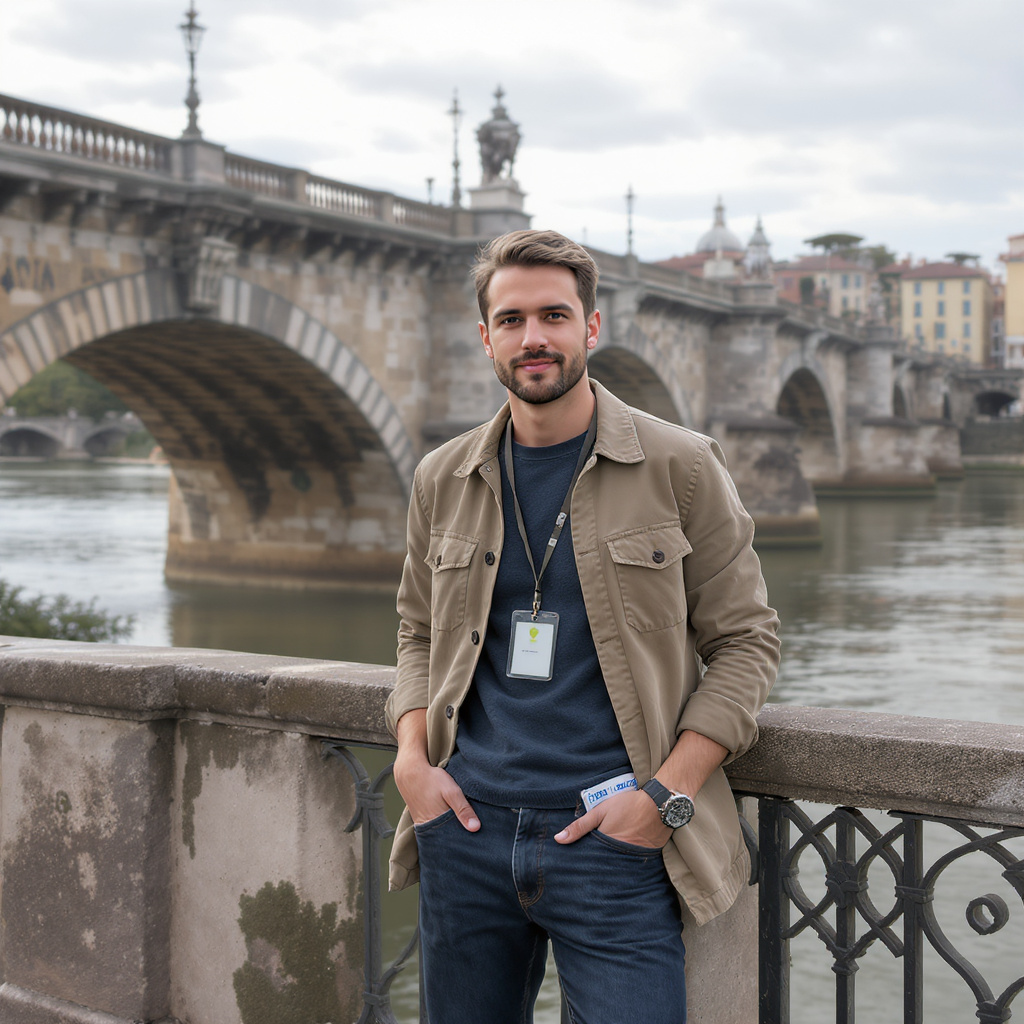 Tiber River Bridge Look
