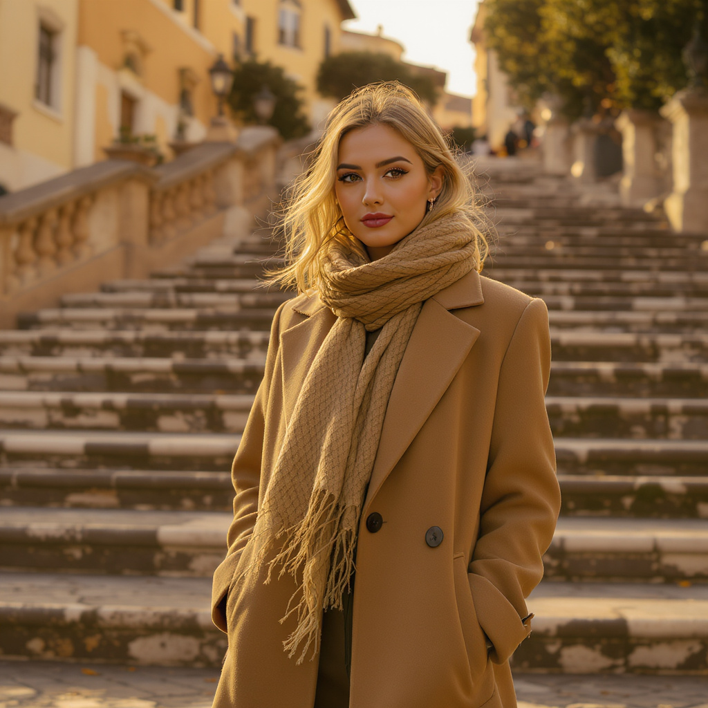 Spanish Steps Golden Hour
