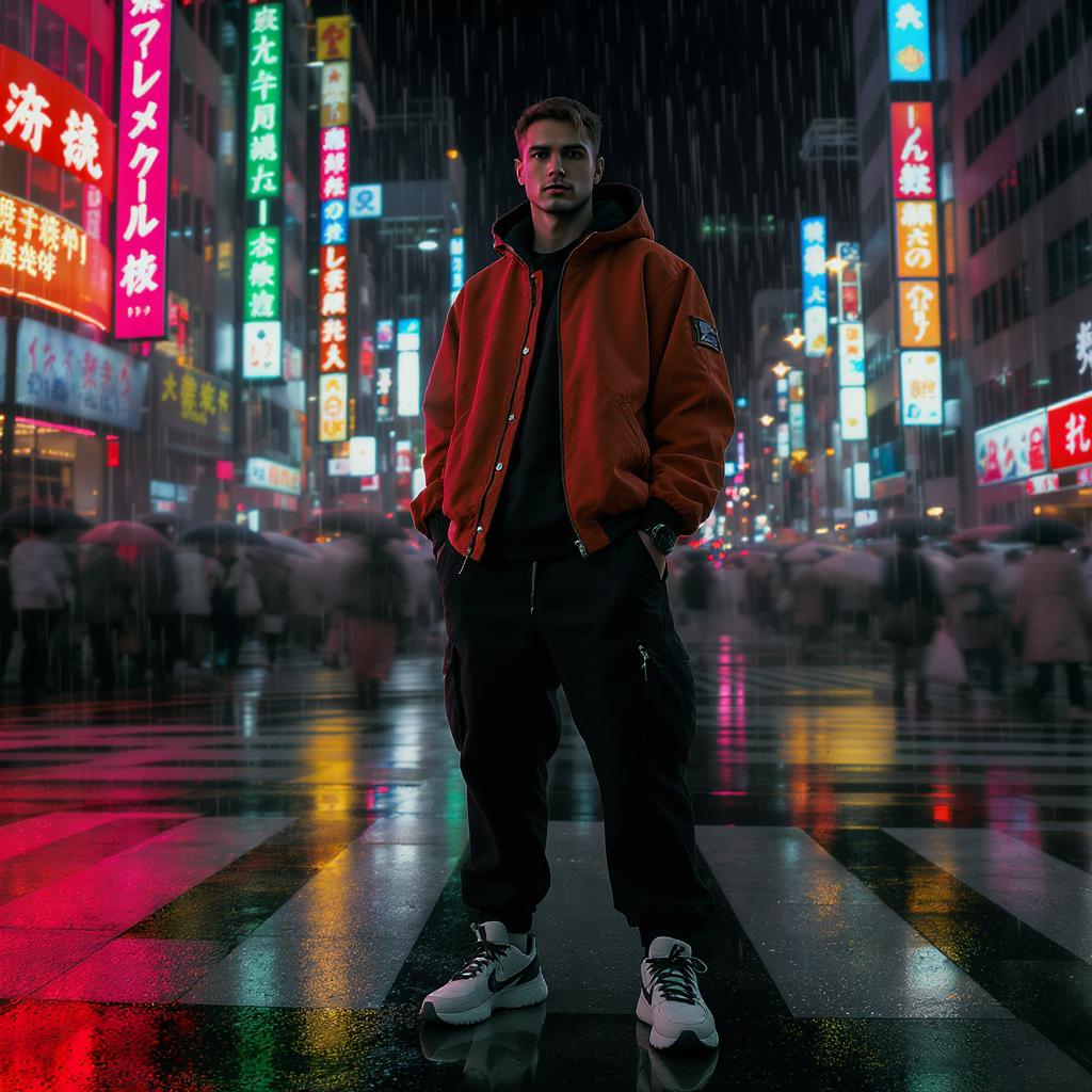 Shibuya Crossing Portrait
