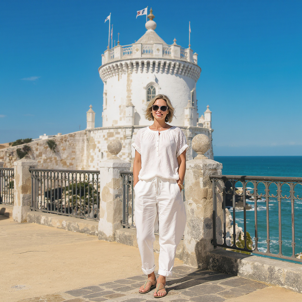 Belém Tower Seaside Editorial
