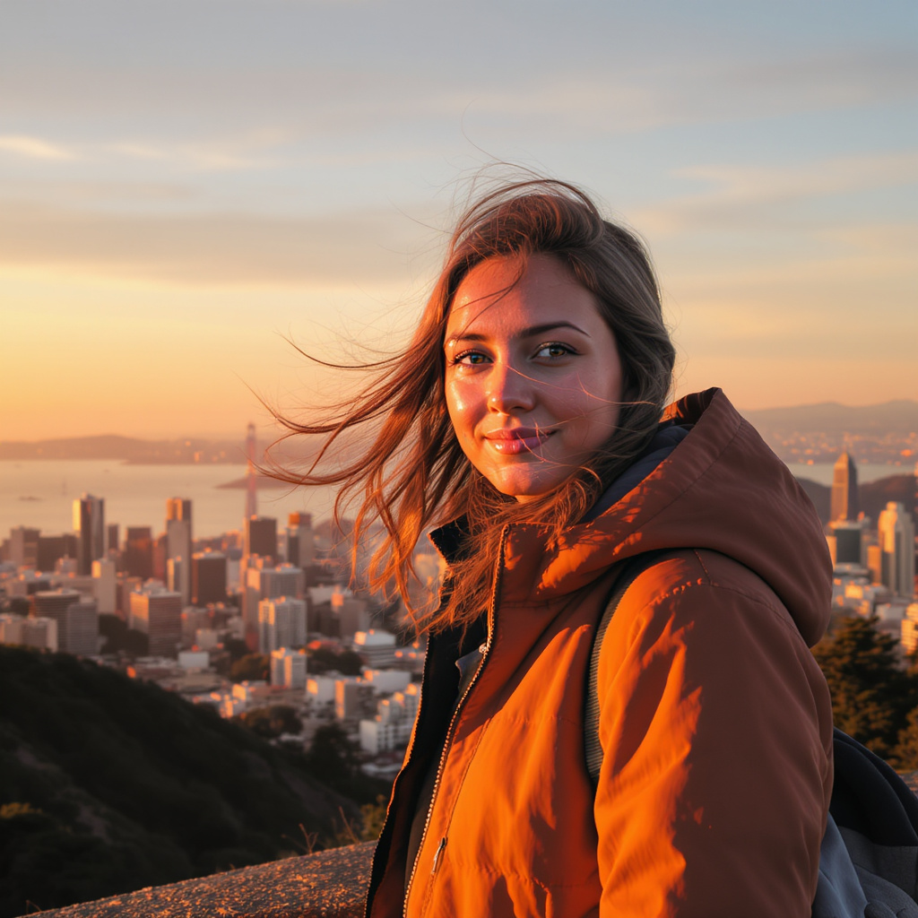 Twin Peaks Overlook Sunset