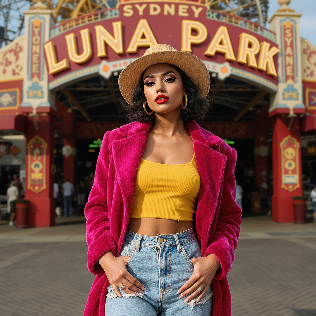 Luna Park Retro Fun Editorial